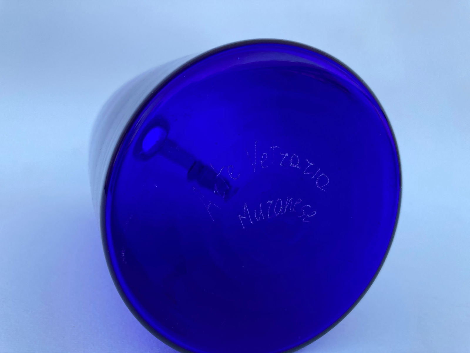 Vintage Italian Murano Glass Vase by Vittorio Zecchin - 16