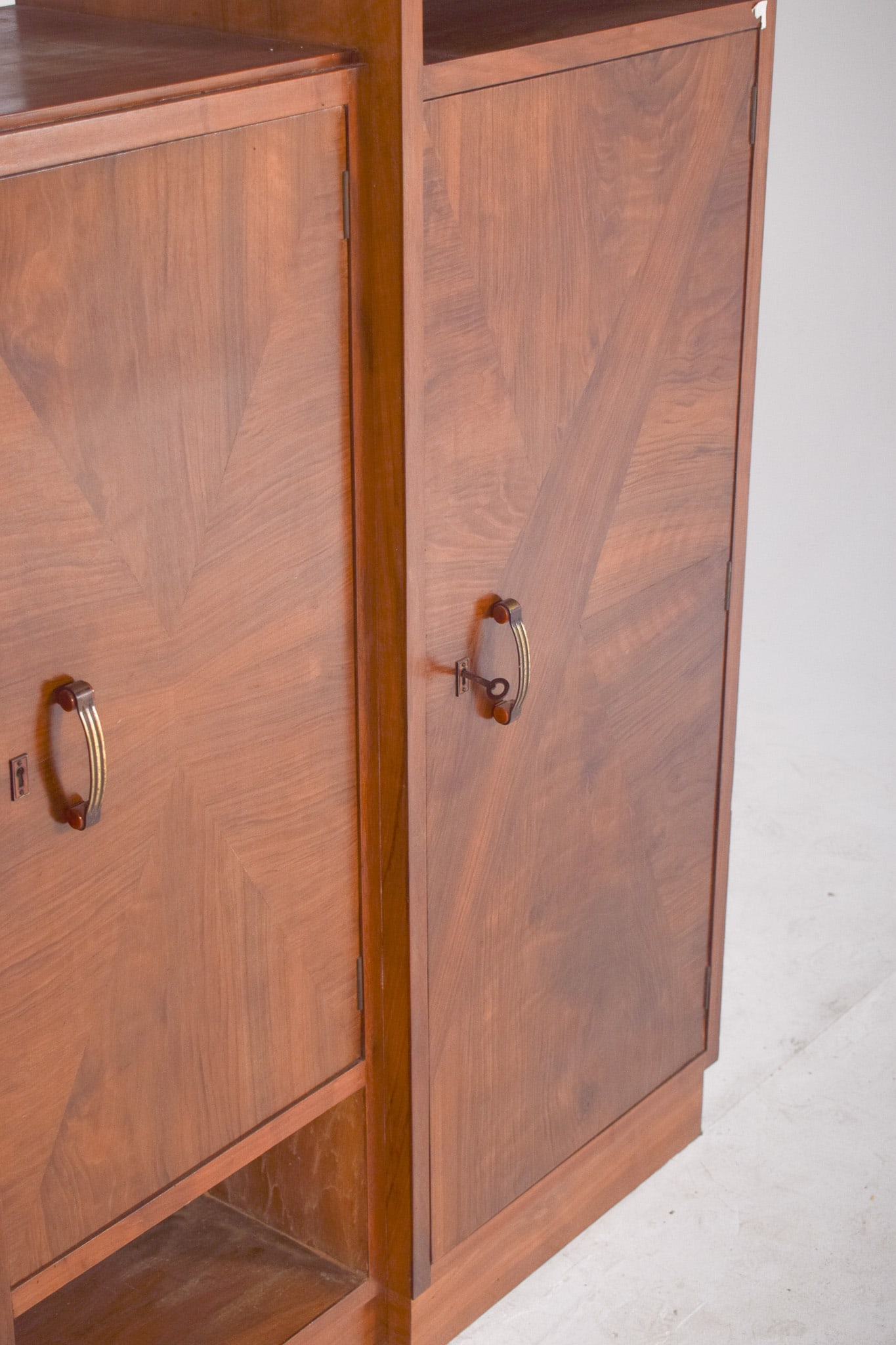 3-Door Bookcase, 1920s - 10