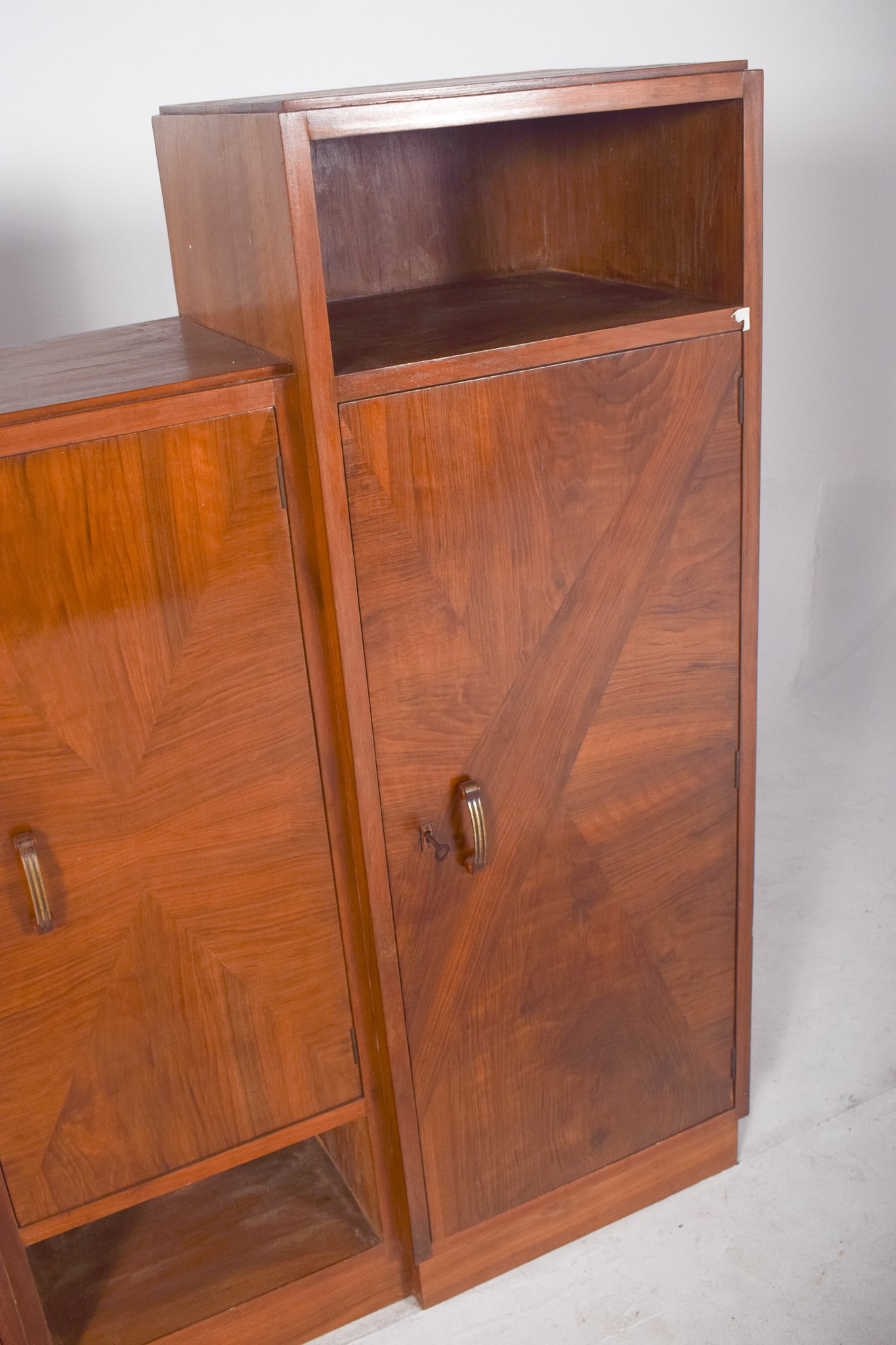 3-Door Bookcase, 1920s - 12