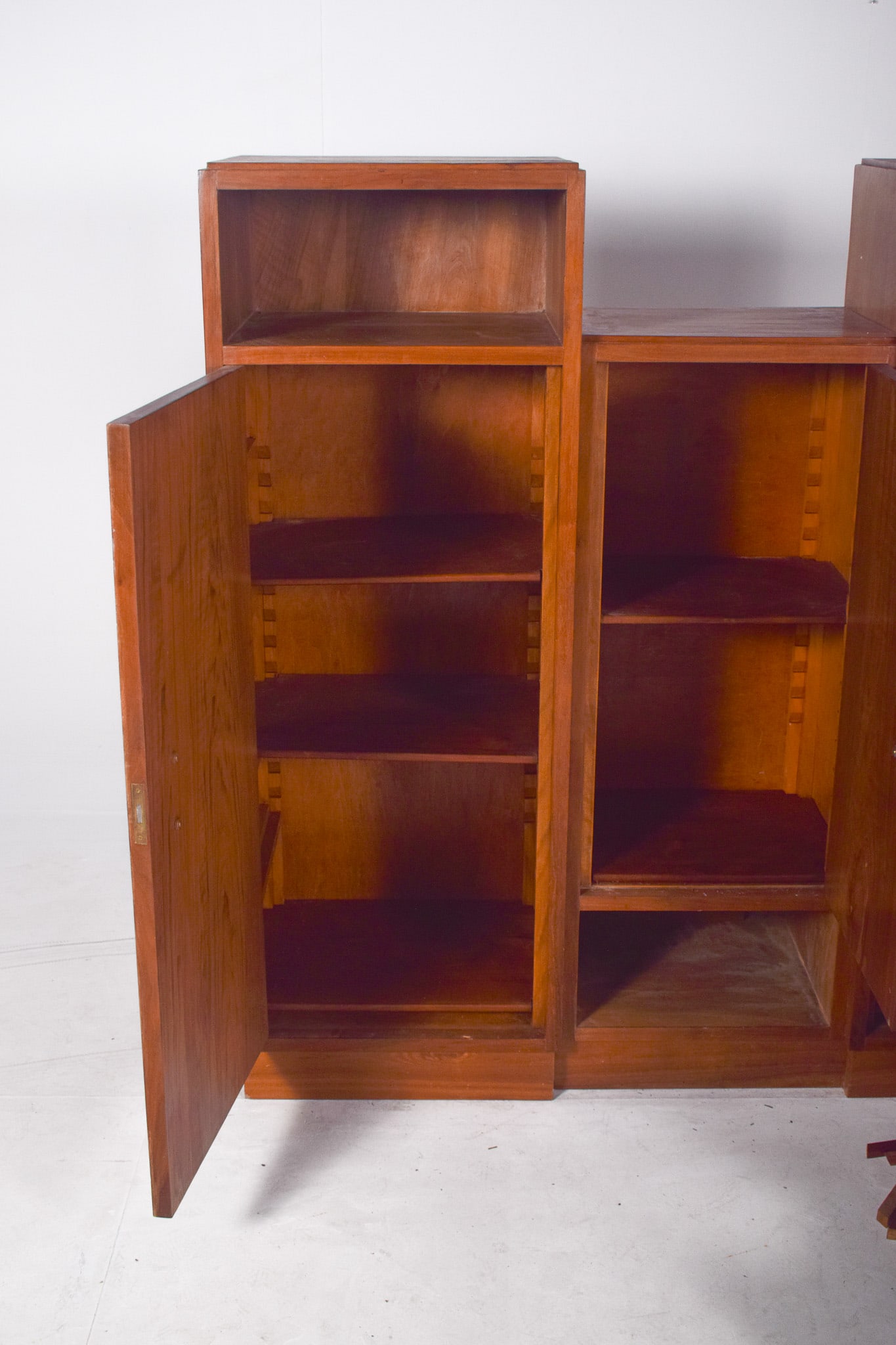 3-Door Bookcase, 1920s - 4