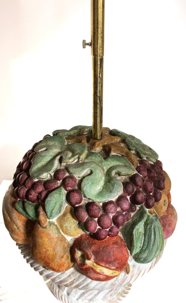 Italian Como Lamp in Porcelain, 1970s - 2