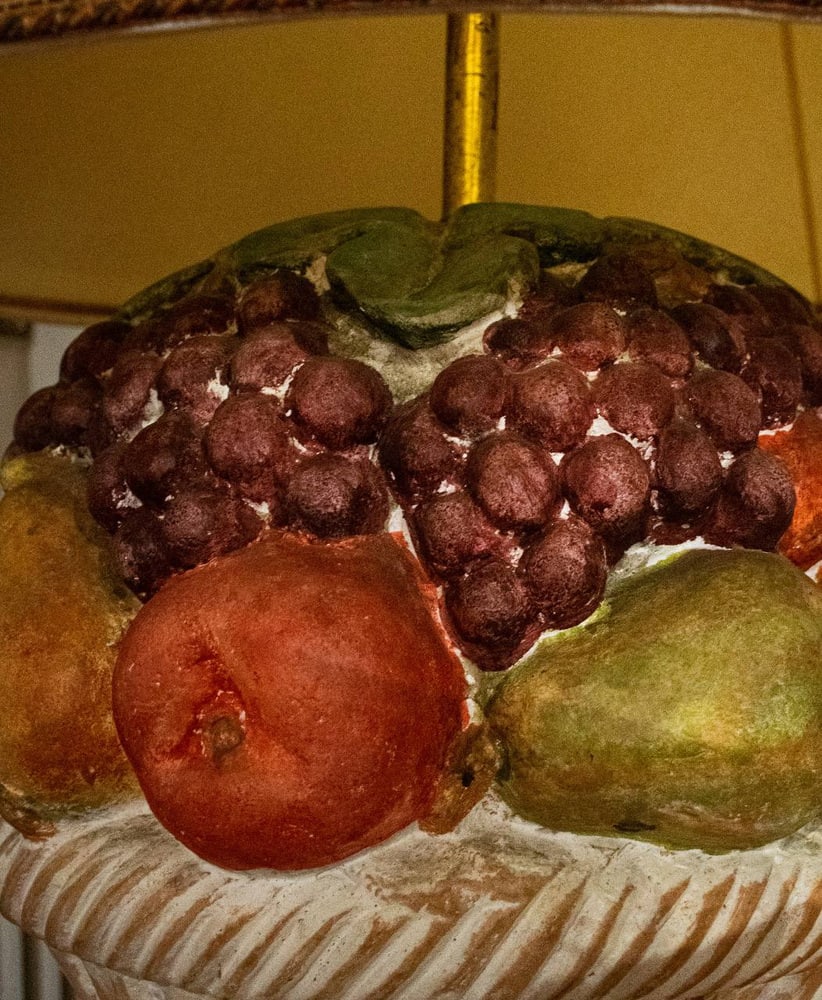 Italian Como Lamp in Porcelain, 1970s - 4