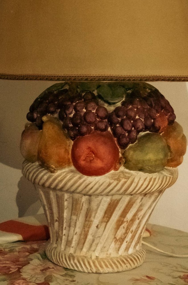 Italian Como Lamp in Porcelain, 1970s - 6