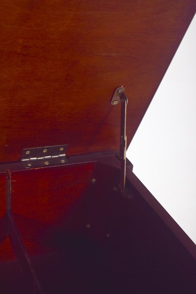 Rectangular Coffee Table with Hinged Top, 1950s - 12