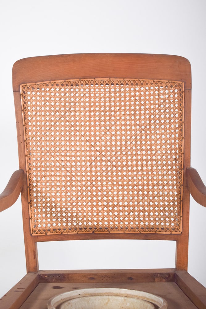 Straw Back Chair, 1890s - 6