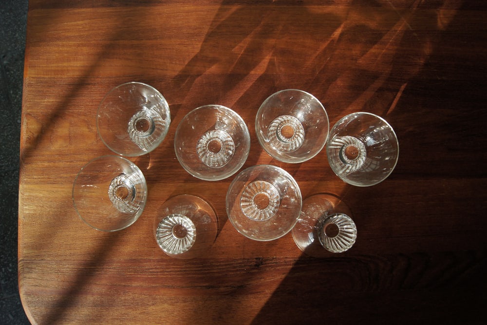 Vintage Cocktail Glasses, Set of 8 - 4