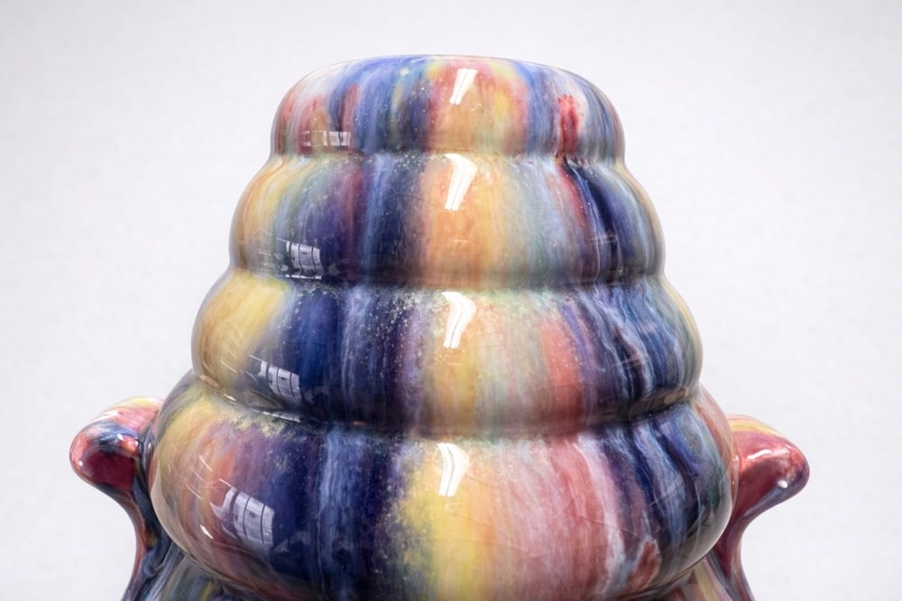 Glazed Ceramic Vases from Elgé, France, 1950, Set of 2 - 4