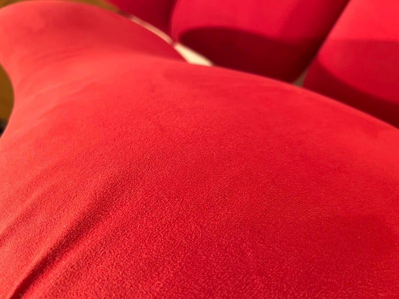 Red Convertible Sofa attributed to Bonaldo, 1980s - 20