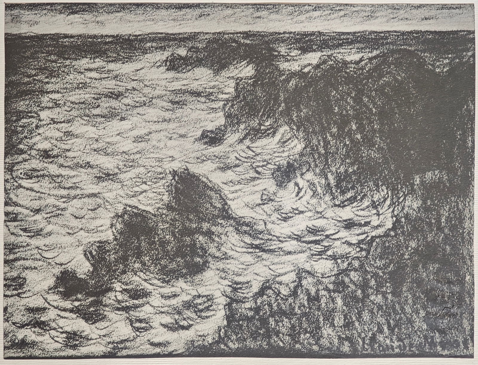 After Claude Monet, The Sea at Belle-Isle, Lithograph - 5