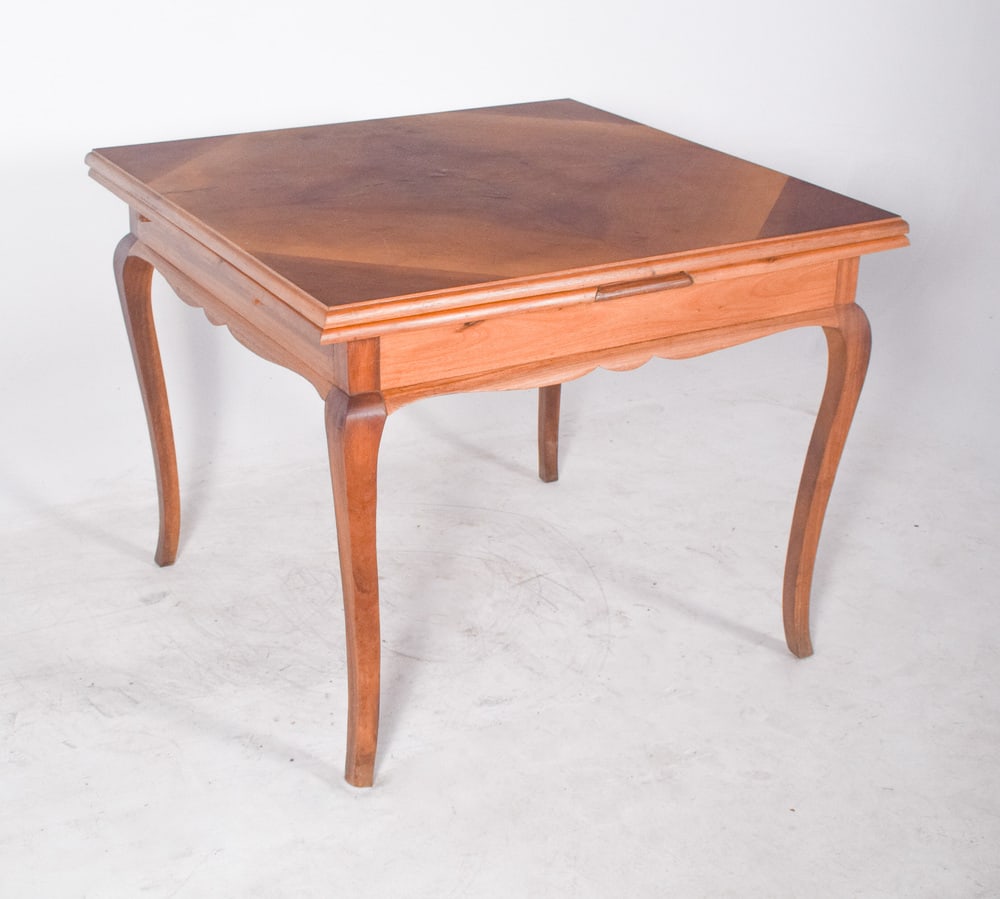 European Extendable Square Dining Table - 10