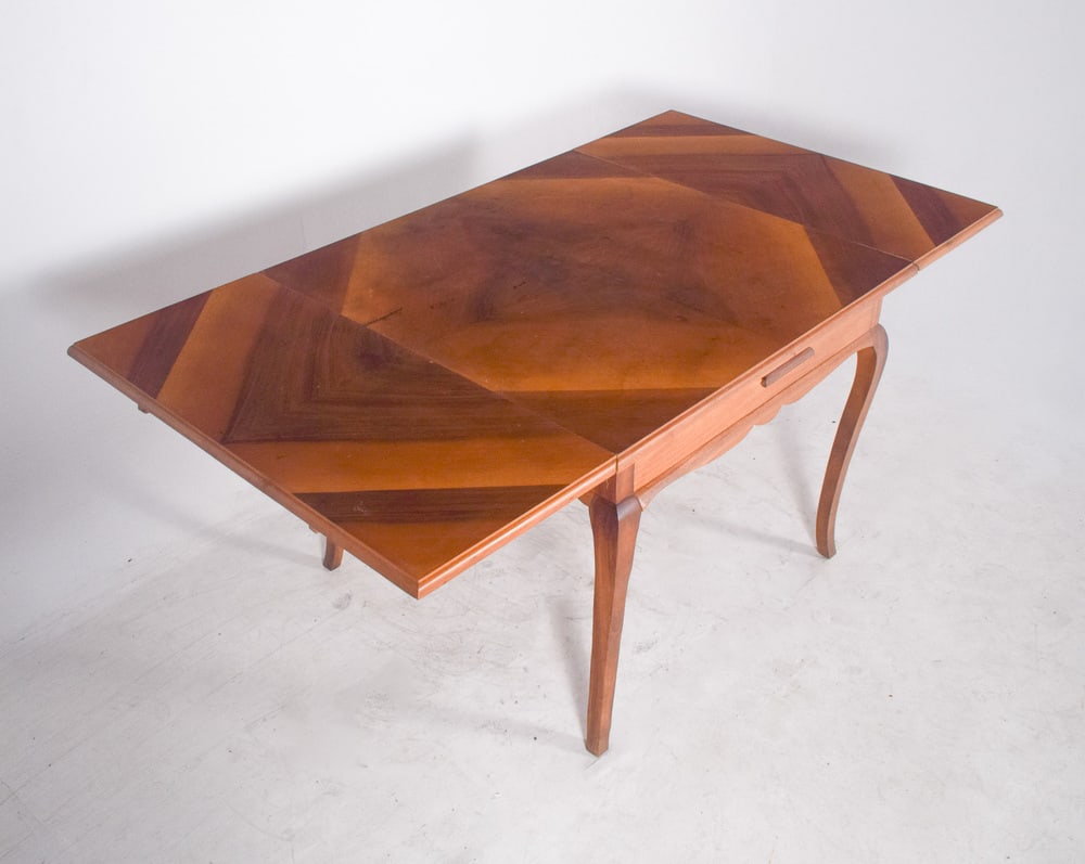 European Extendable Square Dining Table - 11