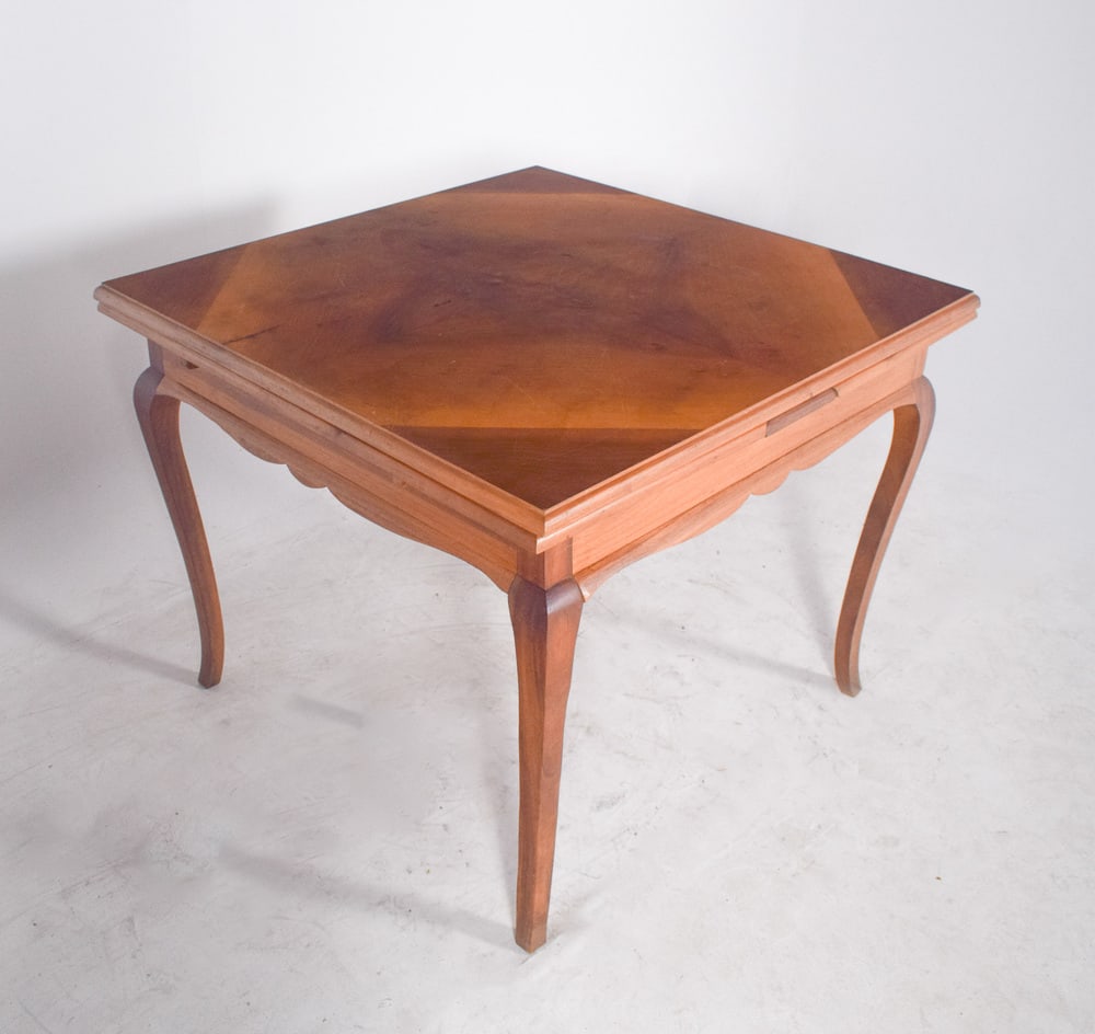 European Extendable Square Dining Table - 13