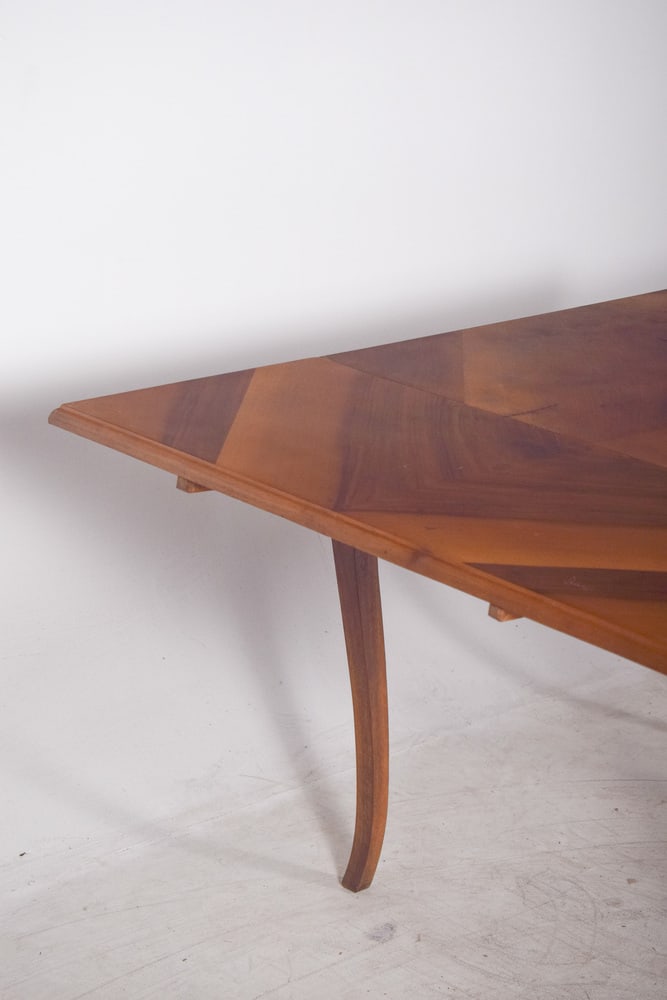 European Extendable Square Dining Table - 4