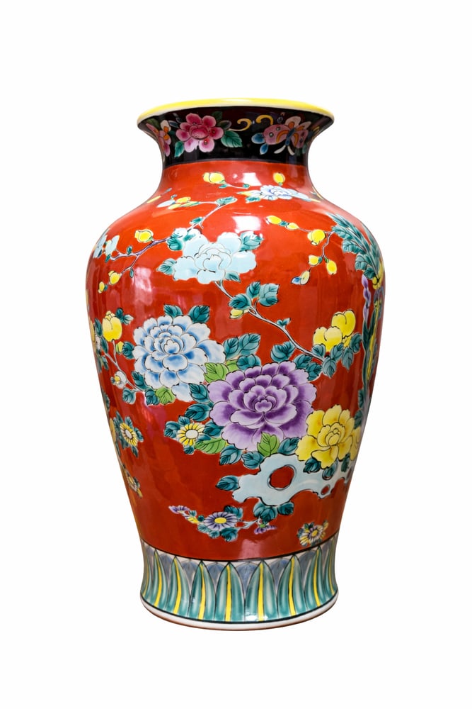 Japanese Kutani Porcelain Vases, 1890s, Set of 2 - 4