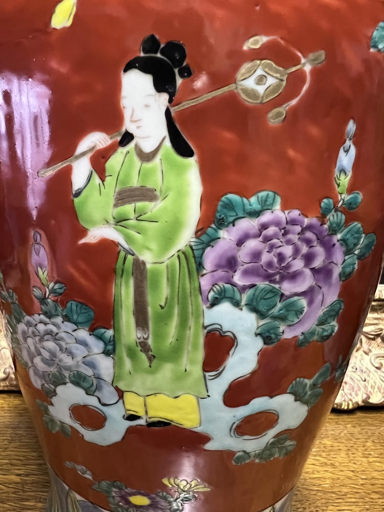 Japanese Kutani Porcelain Vases, 1890s, Set of 2 - 5