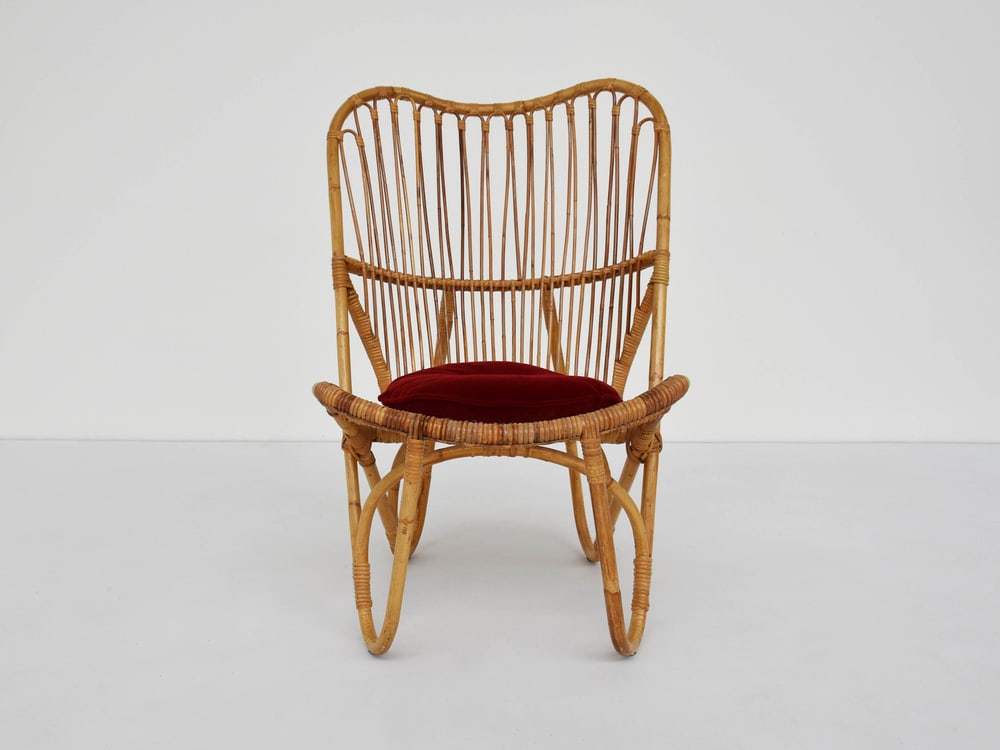 Set of Modern Bamboo Armchairs by Viggo Boesen, 1966 - 3
