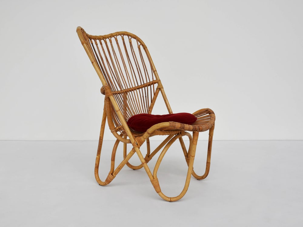 Set of Modern Bamboo Armchairs by Viggo Boesen, 1966 - 5