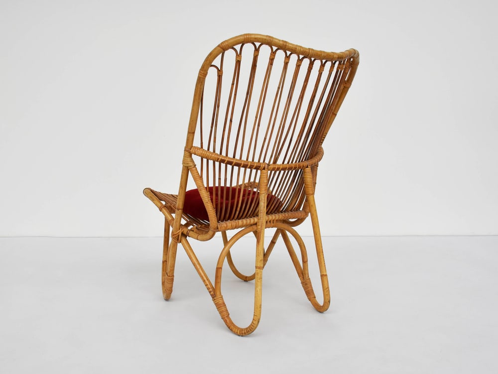 Set of Modern Bamboo Armchairs by Viggo Boesen, 1966 - 6