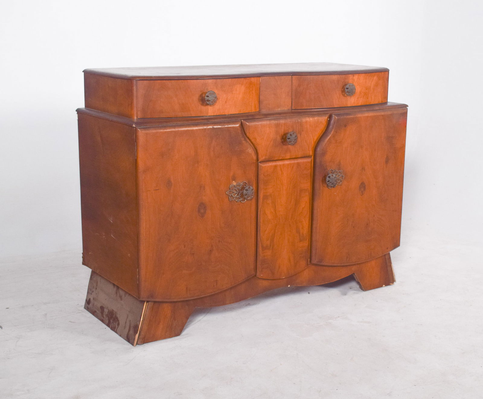 Vintage English Art Deco Sideboard, 1920 - 5