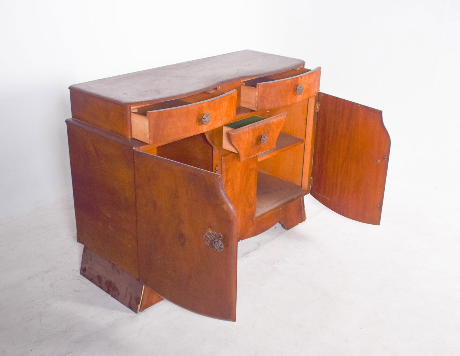 Vintage English Art Deco Sideboard, 1920 - 7