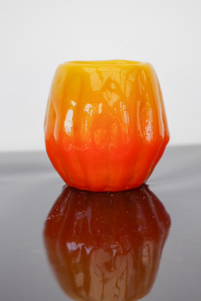 Art Glass Candleholder by Göte Augustsson Ruda Glasbruk - 8