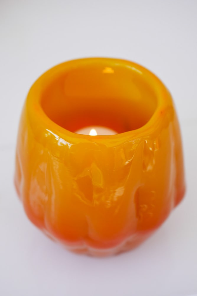 Art Glass Candleholder by Göte Augustsson Ruda Glasbruk - 9