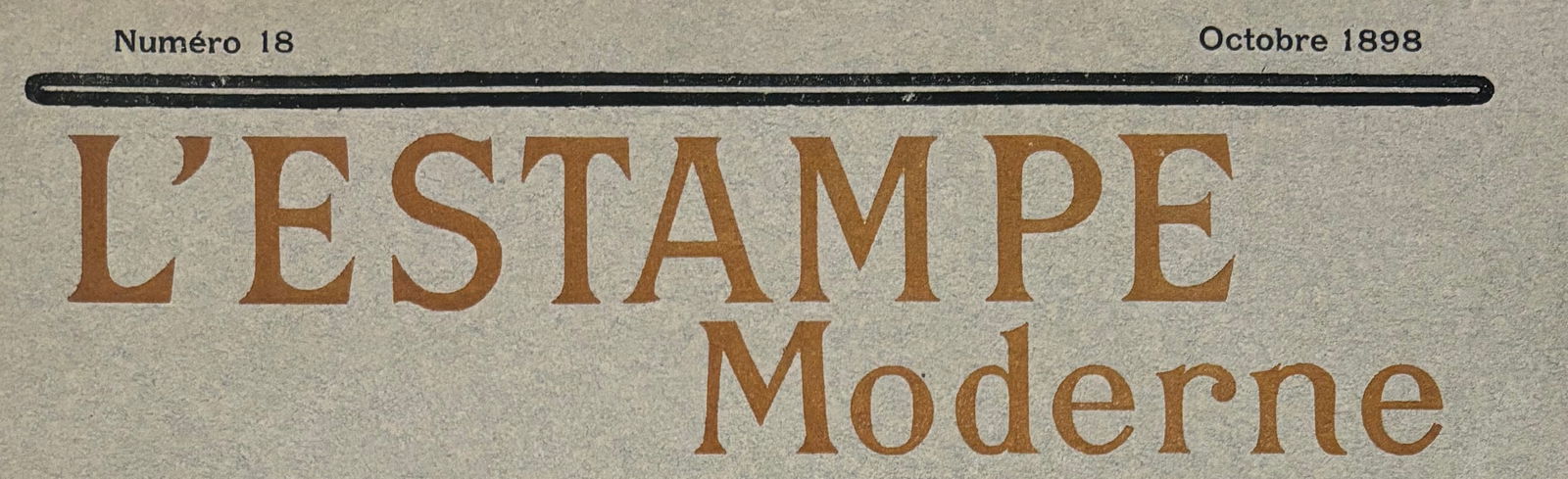 Alphonse Mucha, Cover for l'Estampe Moderne, 1898 - 6