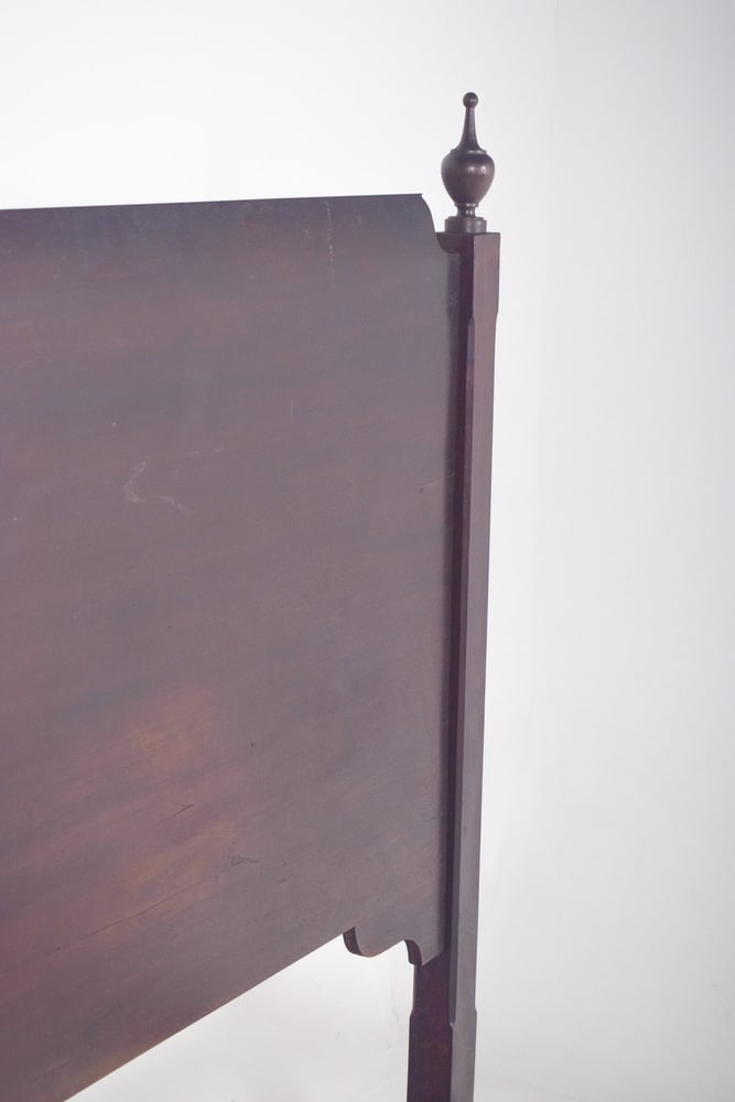 Antique Portuguese Mahogany Bed, 1890 - 12