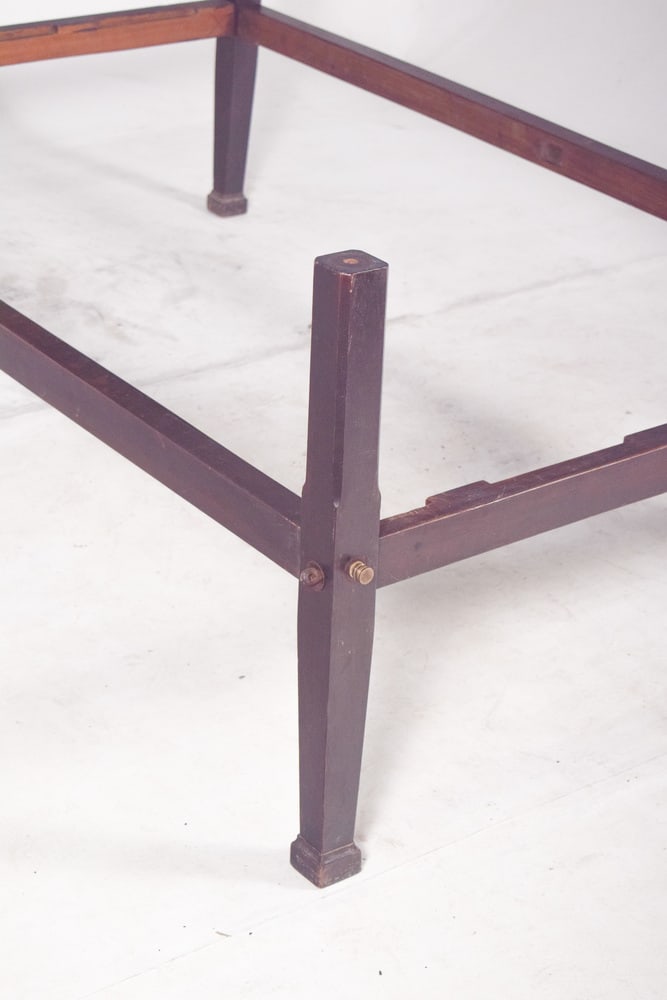 Antique Portuguese Mahogany Bed, 1890 - 6