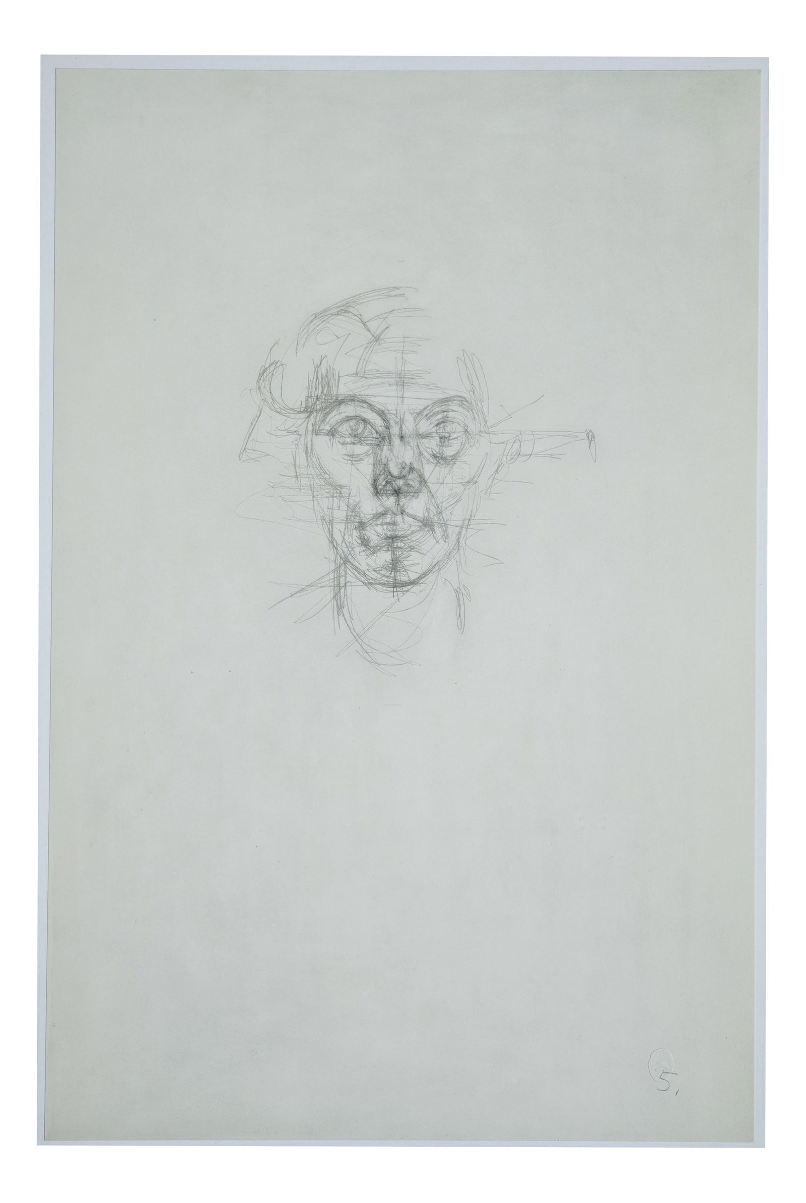 Alberto Giacometti, Annette, 1963, Lithograph: Artist: ALBERTO GIACOMETTI (1901-1966), d'aprèsTitle: "Annette" (Annette)Year of ideation: 1962Year of print: 1963In the original folderTotal size: 56 x 45 cmLithograph size: 50.3 x 32.7 cmfrom