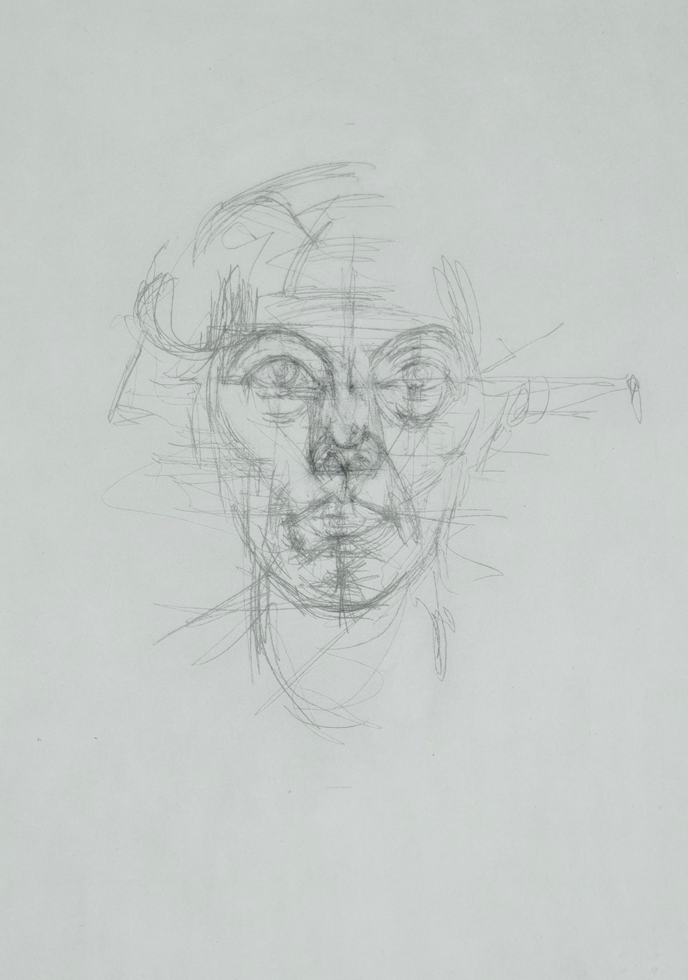 Alberto Giacometti, Annette, 1963, Lithograph - 2