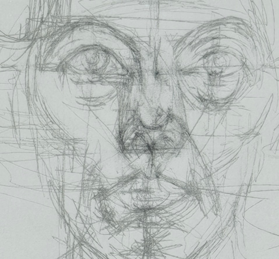 Alberto Giacometti, Annette, 1963, Lithograph - 3