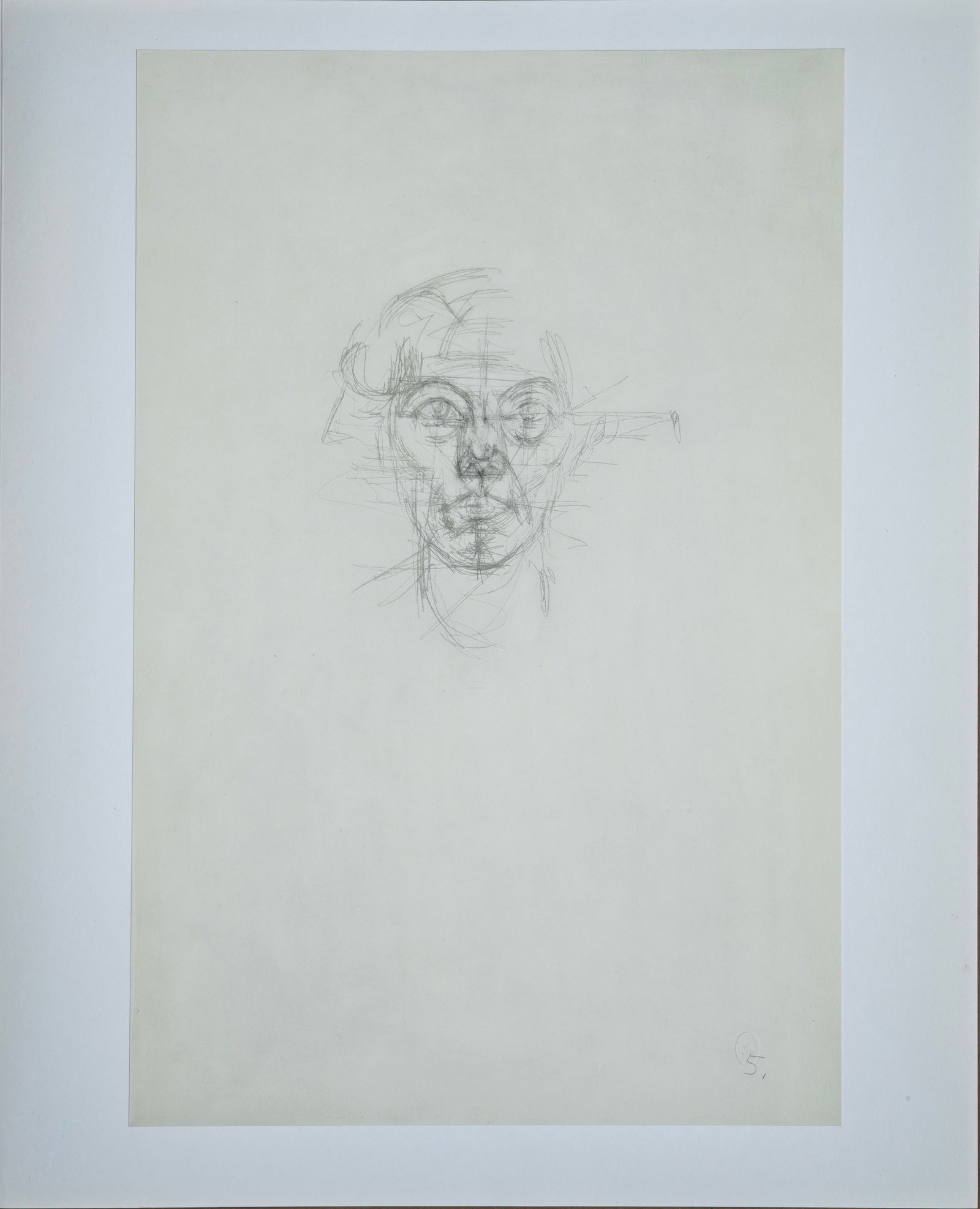 Alberto Giacometti, Annette, 1963, Lithograph - 4
