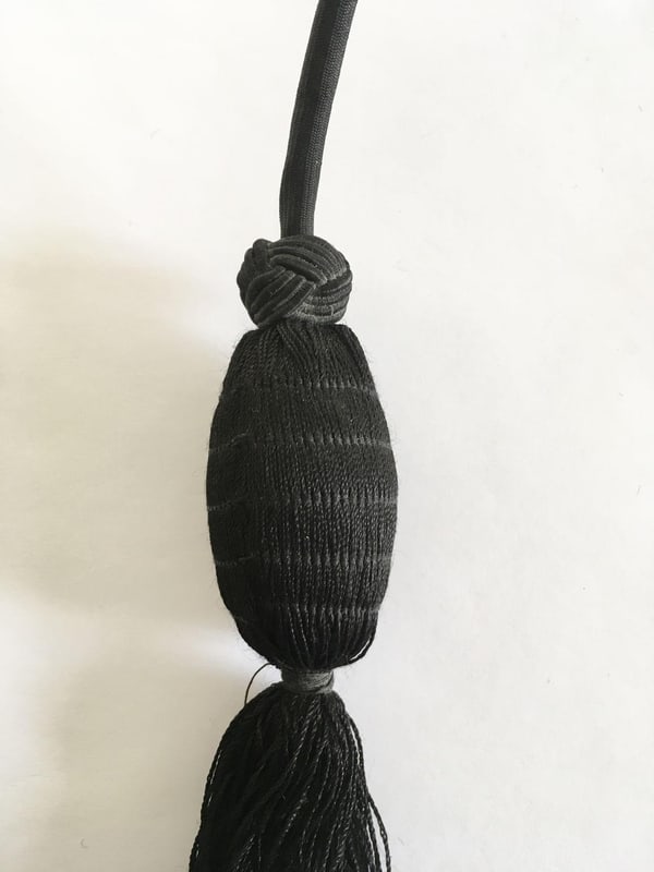 Glass Perfume Sprayer with Black Silk Air Pump, 1930 - 14