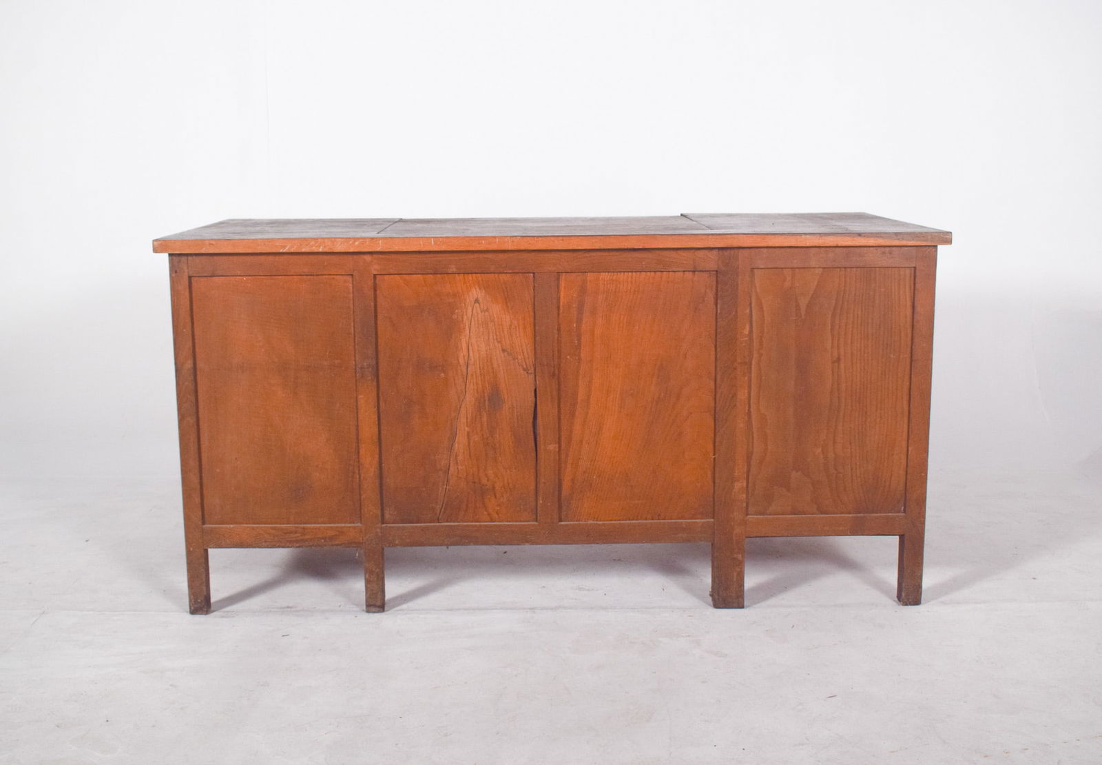 Mid-Century Portuguese Desk with Tilting Top, 1950s - 4