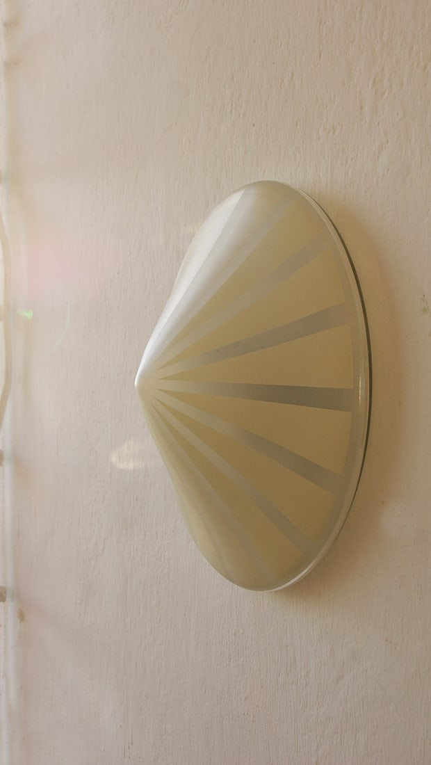 Mid-Century Sconce with Metal Base, 1950 - 2