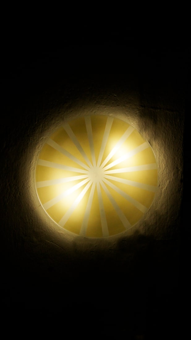 Mid-Century Sconce with Metal Base, 1950 - 5