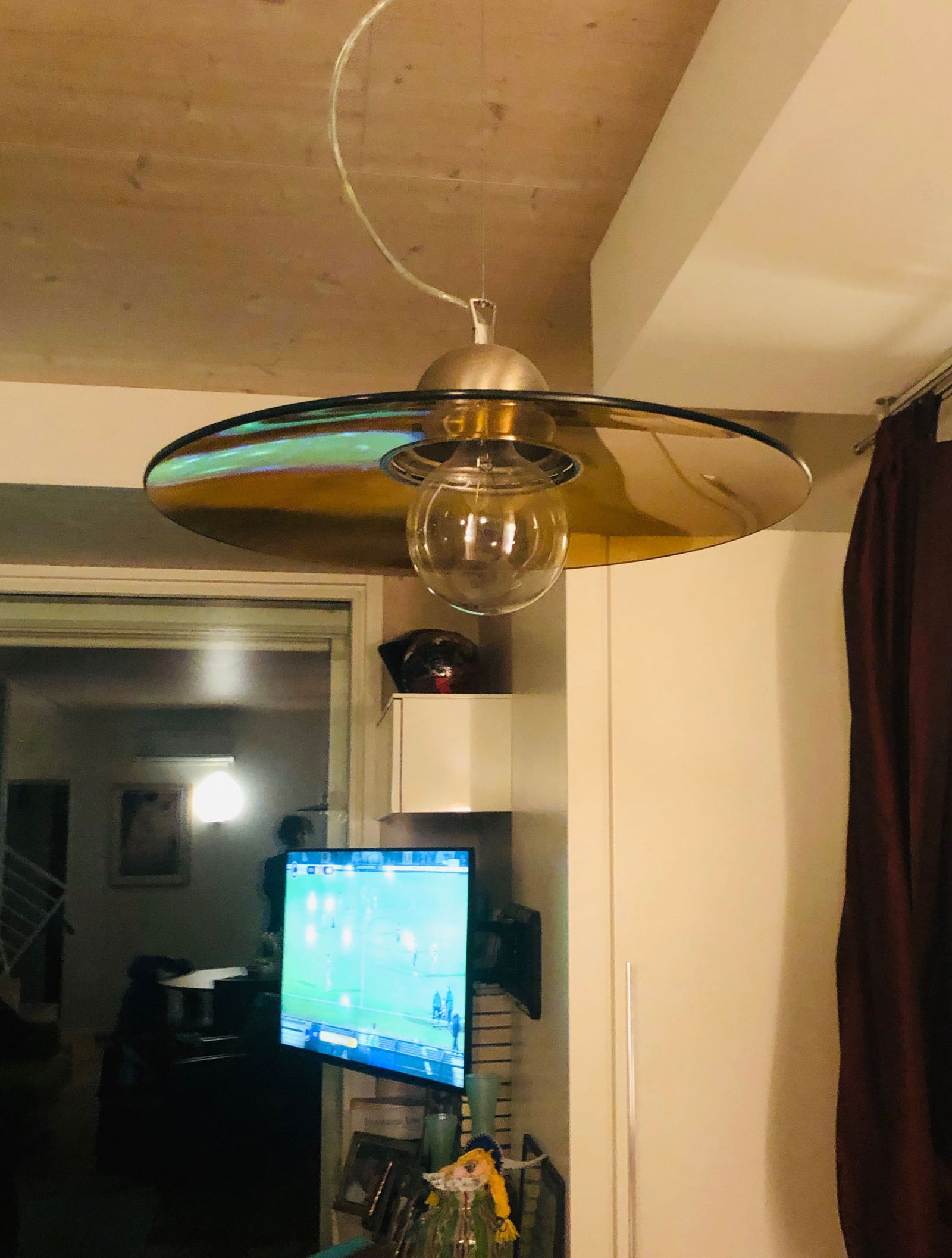 Vintage Pendant Light from Massive Lighting, 1980s - 4