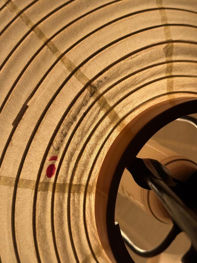 Paper Akari 10A Floor Lamp attributed to Noguchi, 1990s - 5