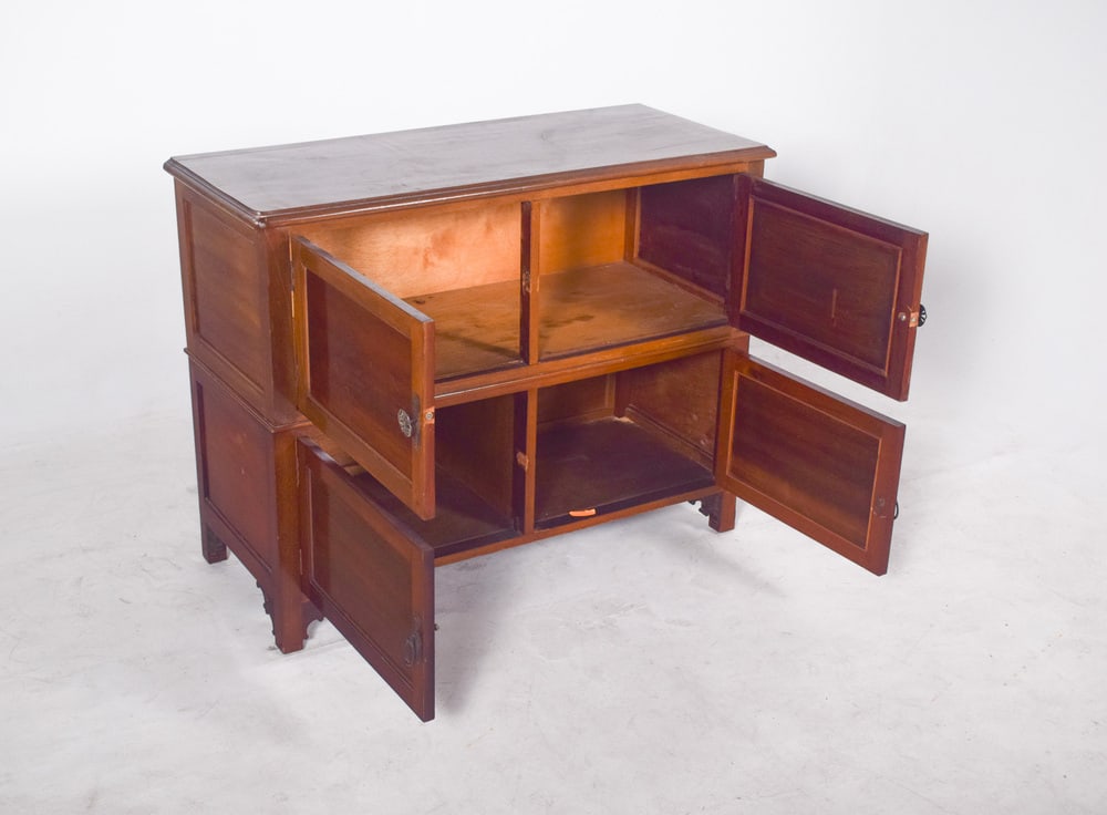 20th Century Portuguese Cabinet in Wood, 1940s - 10