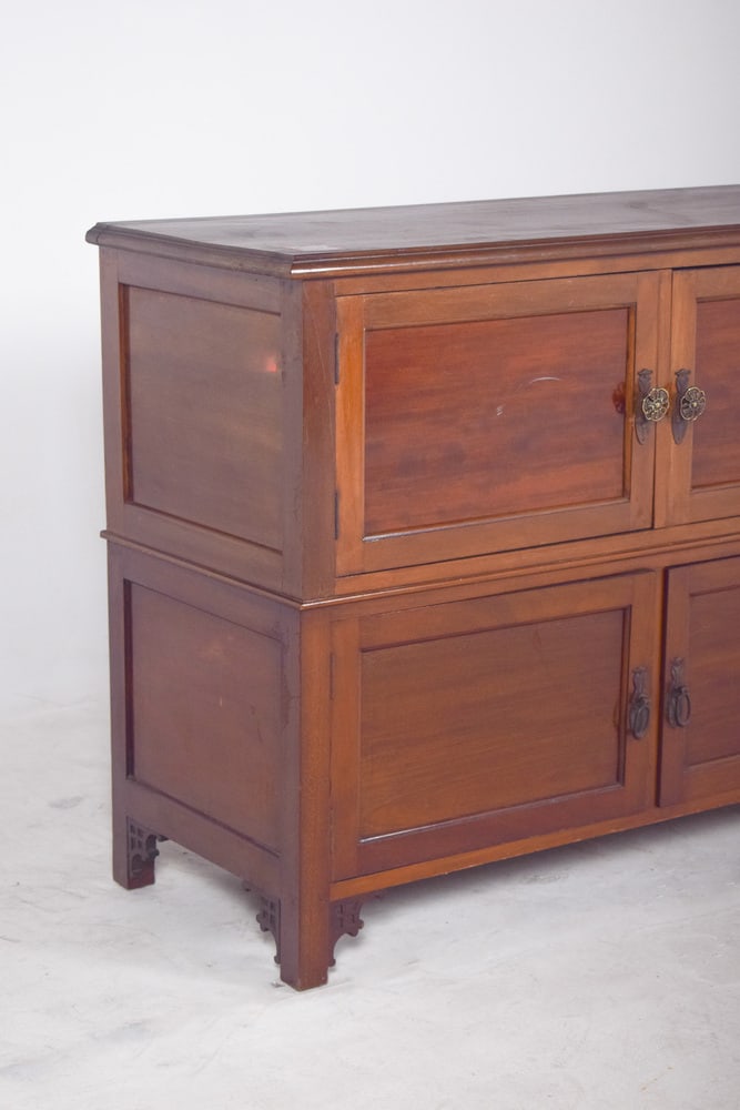 20th Century Portuguese Cabinet in Wood, 1940s - 3