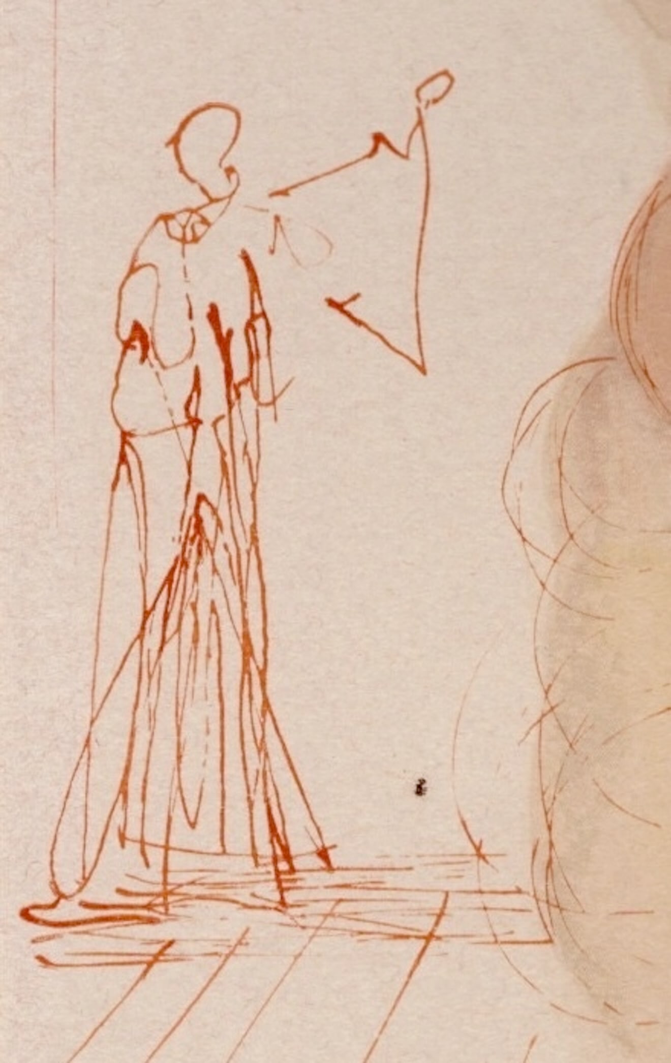 Salvador Dali, Wrathful Souls, 1964, Woodcut - 5