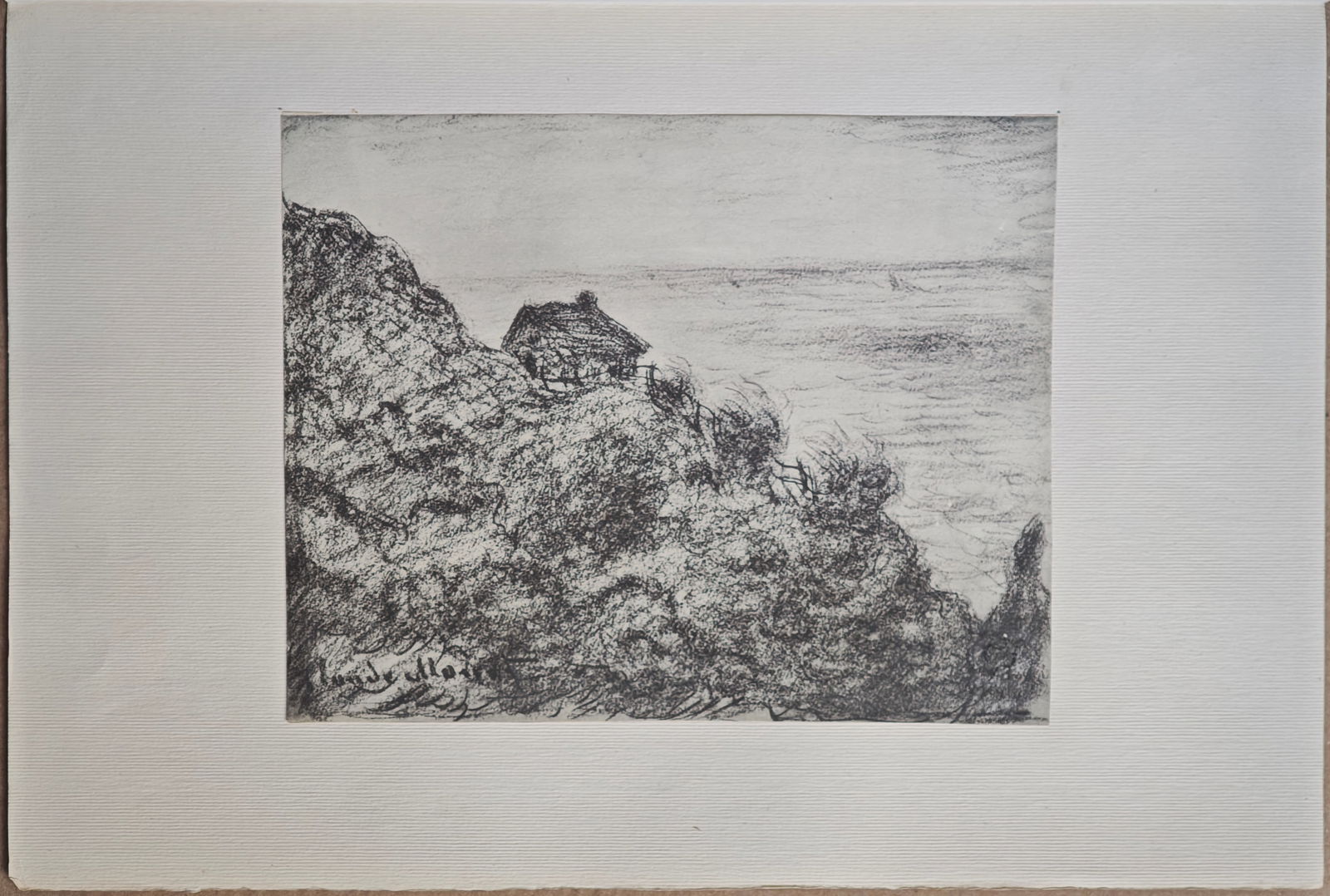 After Claude Monet, The Customs Hut, 1918, Lithograph - 3