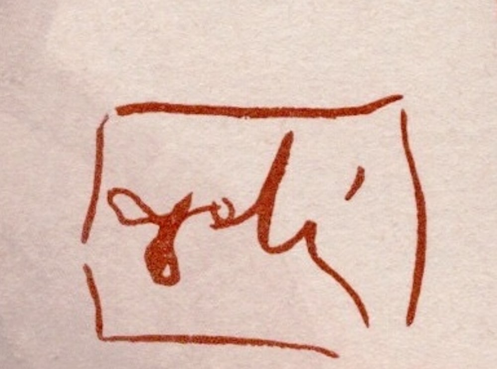 Salvador Dali, The Cross of Mars, 1964, Woodcut - 6