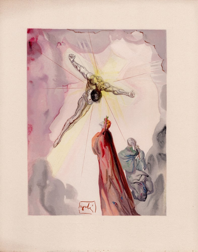 Salvador Dali, The Cross of Mars, 1964, Woodcut - 7