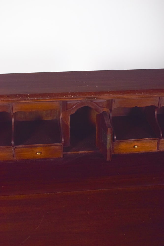 Antique Paper Chest of Drawers in Mahogany, 1890s - 2