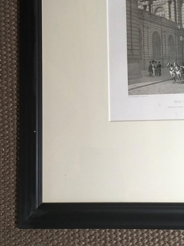 French Artist, Paris, Black and White Print on Paper - 4