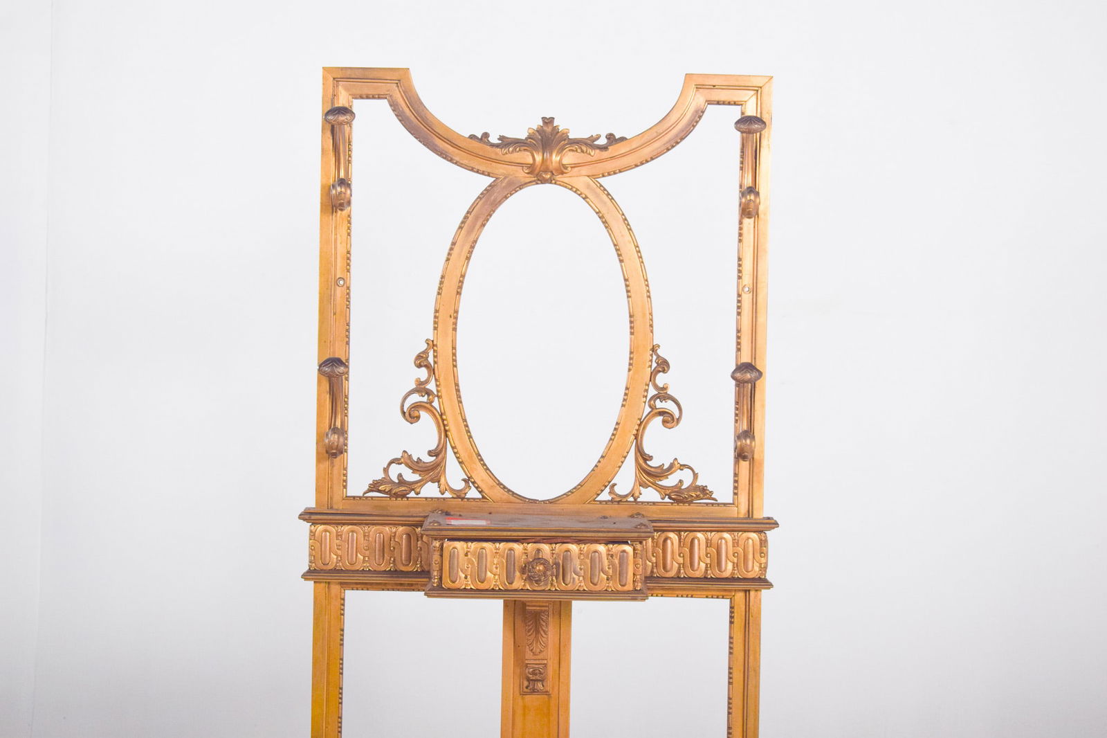 Portuguese Gilded Iron Coat Stand, 1920 - 2