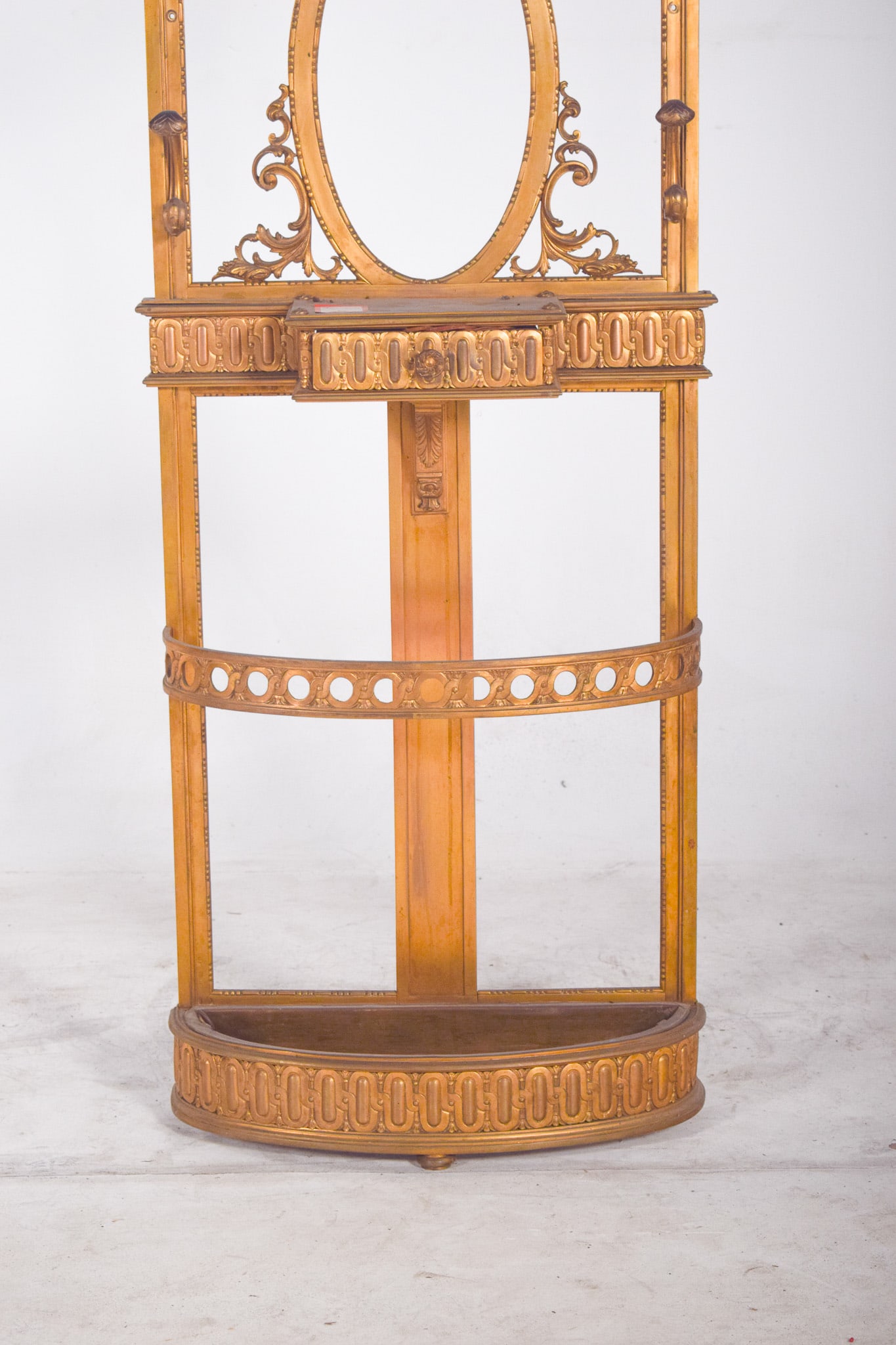 Portuguese Gilded Iron Coat Stand, 1920 - 3