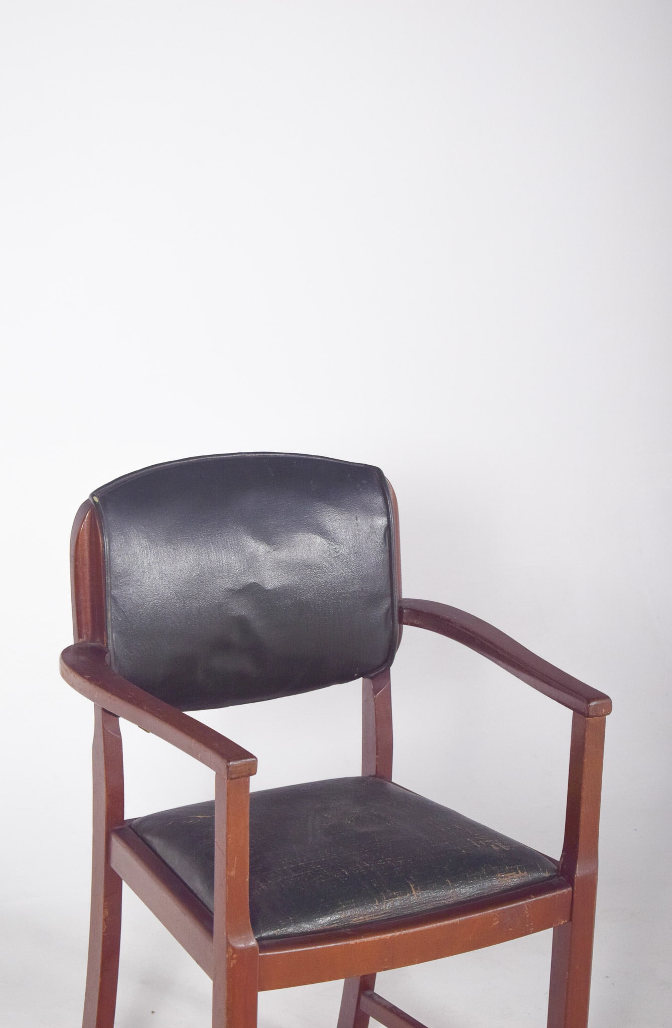 Portuguese Desk Armchair, 1950s - 4